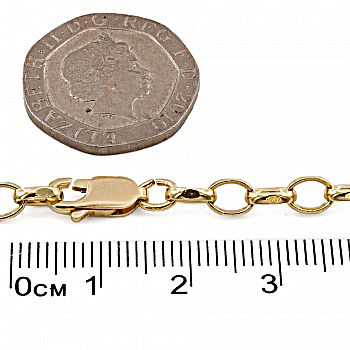 9ct gold 16.4g 22 inch belcher Chain